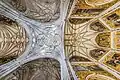 Ribbed vaults.