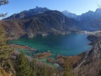 View at the Almsee from Ameisstein