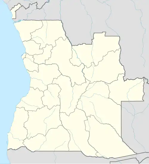 Calulo is located in Angola