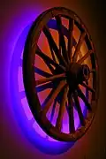 Wagon Wheel, Anselm Reyle 2009