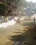 Anti-mosquito fogging operation in India