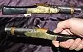 Indian matchlock pistol.