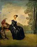 La Boudeuse, by Watteau