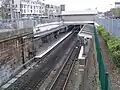 RER B platform