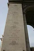 Northern pillar: Siege of Lille – Battle of Höchstädt.