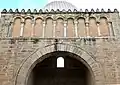 Blind arcade decorating the upper part of Bab Lalla Rihana