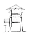 Architectural design of igbo War-towers, multi-storey buildings