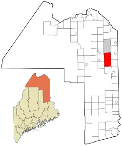 Location of Presque Isle, Maine