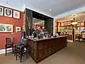 Bar on the main floor