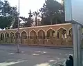 An arcade in the mosque, prior to the 2012 attack
