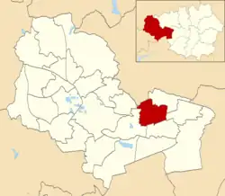 Atherleigh ward within Wigan Metropolitan Borough Council