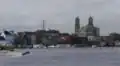 River Shannon and Church of Saints Peter and Paul, Athlone