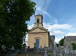Saint-Etienne's church and old cemetery