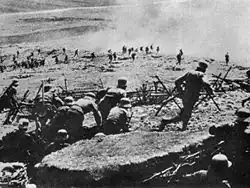 Attack at the Isonzo front