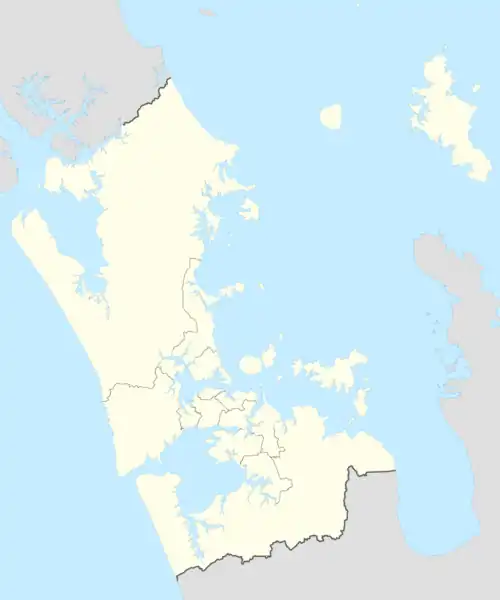 Papakura Stream is located in Auckland