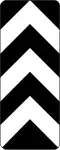(D4-2-2) Pass either side Chevron