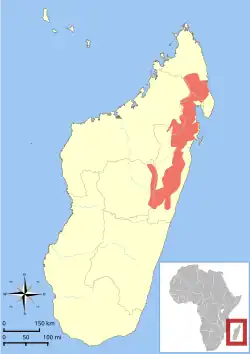Map of range