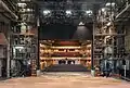 The stage