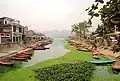 Đục wharf, the starting point of pilgrim boats