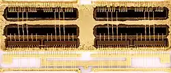 BLF861A silicon die. RF LDMOS transistor 860 MHz 150 W. Designed for UHF operation.
