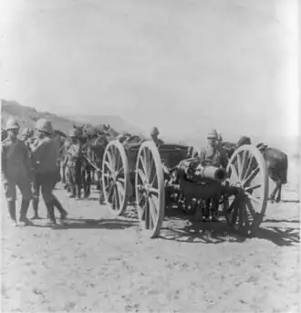 British BL 5" howitzer as used at Magersfontein