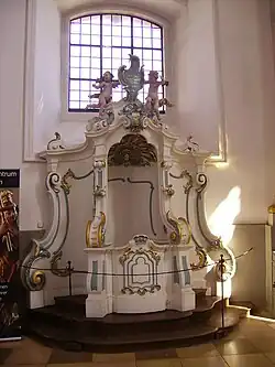 Confessional booth