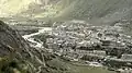Badrinath Valley, along the Alaknanda River, Uttarakhand.
