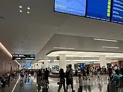 Baggage claim area of T2
