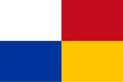 Iberian Union flag proposal in 1854