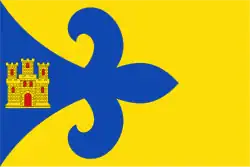 Flag of Ayerbe, Spain