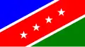 Flag of Ezequiel Zamora Municipality