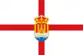 Flag of Sigüés, Spain