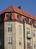 Banegårdspladsen, facade detail (1929)