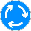 Mini roundabout