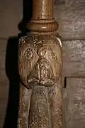 A detail on the Stalls