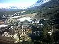 Ski resort during the summer