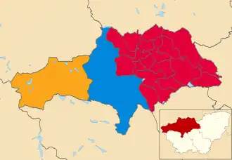 2018 results map