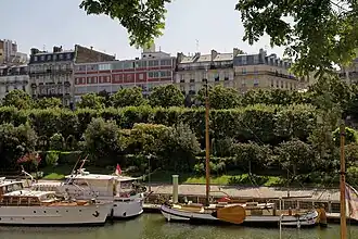 The Bassin de l' Arsenal.