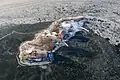 Bastugrundet in ice