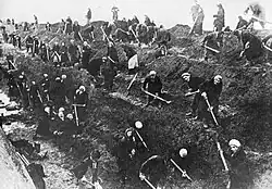A line of defence during the Battle of Moscow.