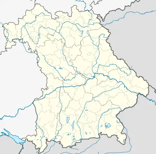 Absberg is located in Bavaria