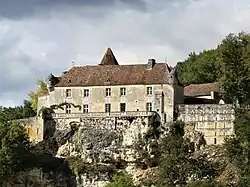 The south façade