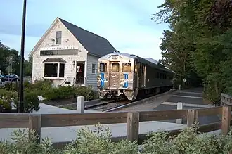 Bedford Depot Park, with B&M RDC