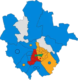 2023 results map