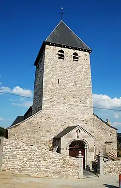 Seilles, the village church