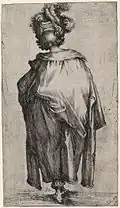 Melchior, another, seen from behind