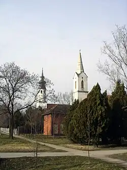 Catholic and the Evangelical Church in Belo Blato