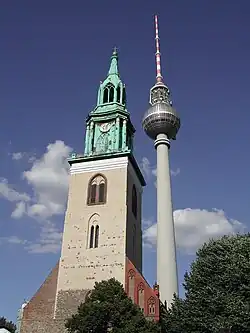 Spire of St. Mary's Church, Berlin (1789)