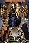 Madonna and Child with Saints Severino and Dominic, 1512