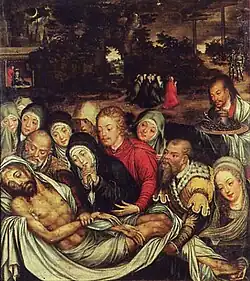 Bernardo Manuel, The Lamentation of Christ, 1570-1580, 178 x 160&nbsp;cm